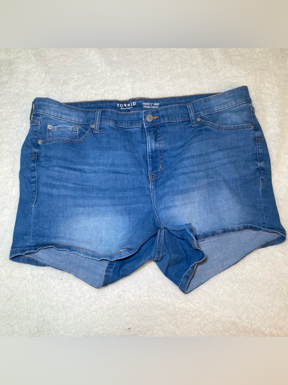Torrid Classic Blue Denim Shorts